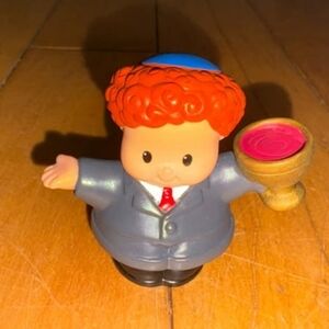 Fisher Price Little People Hanukkah Celebration Dad Father Figure 2003